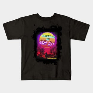 Welcome To Night City Kids T-Shirt